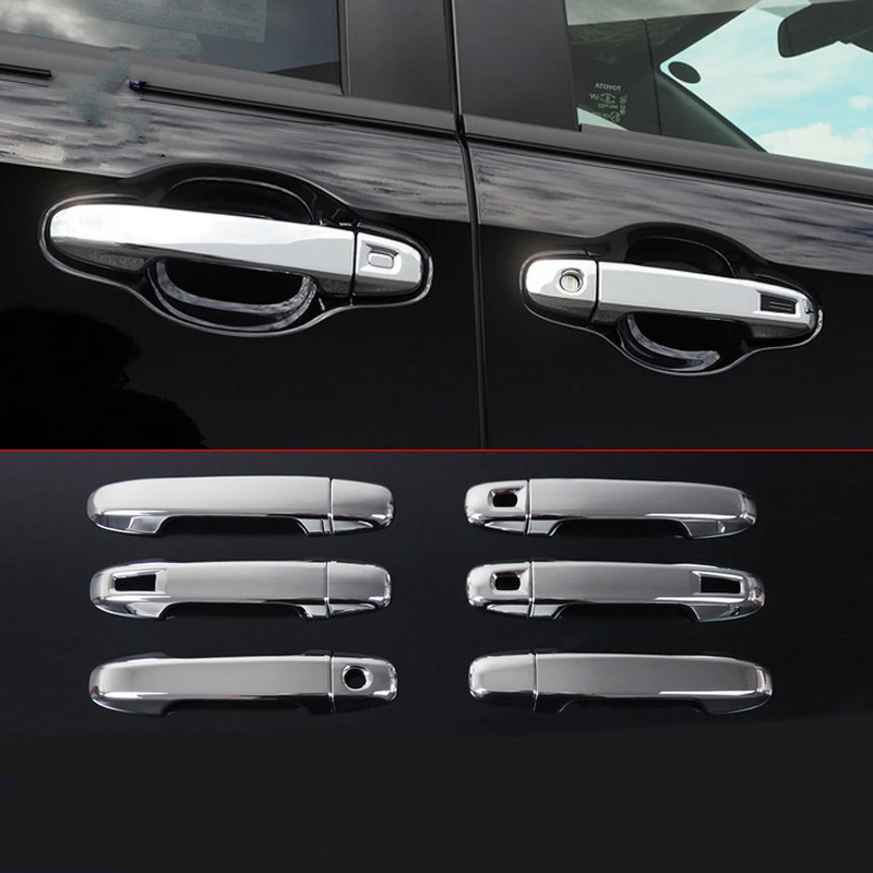 ABS хромированные аксессуары Стайлинг автомобиля наружная боковая крышка ручки
