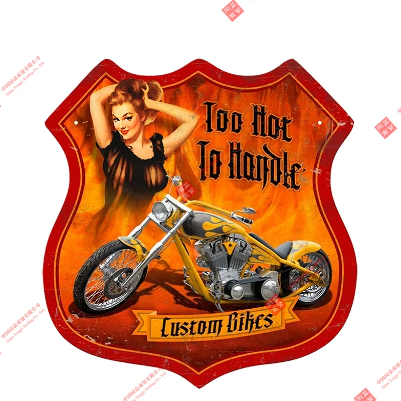 

Popularhot Sell Personality Sexy Graphics Retro Flames Pinup Shield Pin-Up Girl Car Stickersfor JEEP Van Bike Offroad Decal