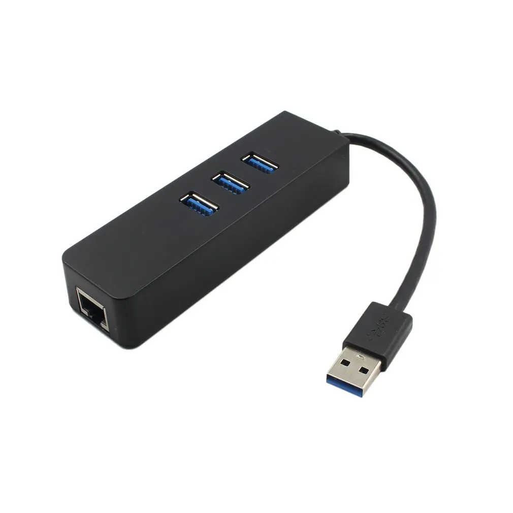 USB 3 0 концентратор Gigabit Ethernet Lan RJ45 сетевой адаптер с портами к Внешний кабель