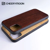 hot wood tpu cases for iphone 12 11 pro max mini xr se2 xs 7 8 se 2020 6s 6 plus wooden case cover