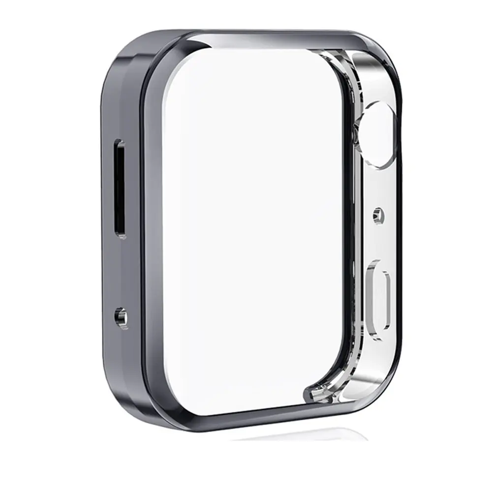 Защитный чехол для умных часов яркого цвета Apple Watch 1 2 3 4 5 из ТПУ 38 42 40 44 мм |