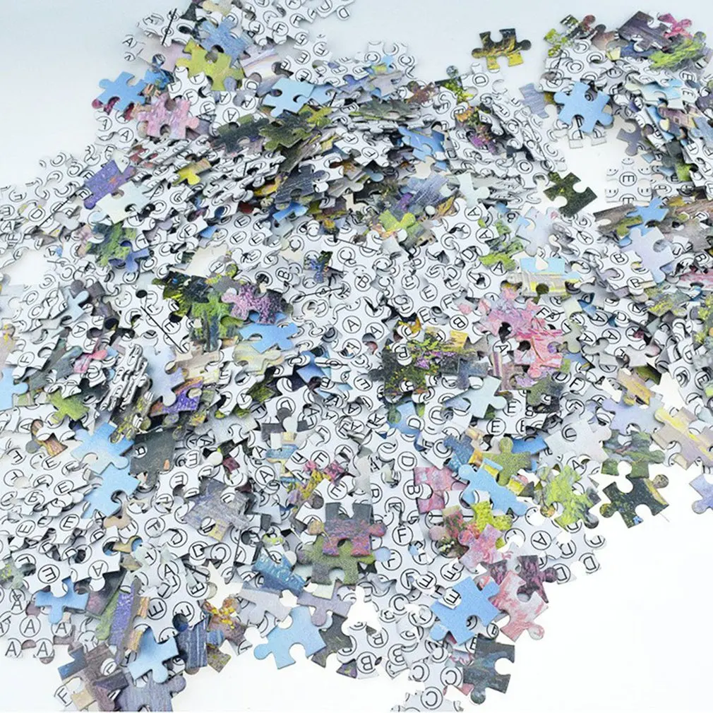 

1000 Pieces Of Oil Painting Adult Intellectual Puzzle Toy Learning Education