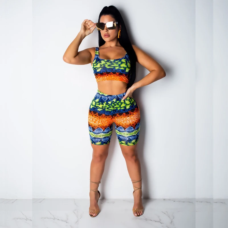 Женский костюм пляжного типа из змеиной кожи комбинезон с двойным ремешком и