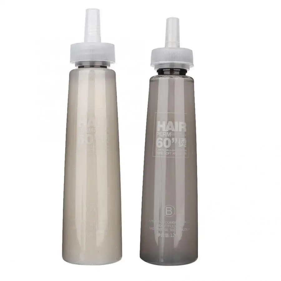 Professional Accessories Hairdresser 2pcs 120ml Long Lasting Perm Water Hair Liquid for Salon |