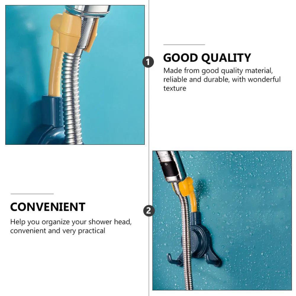 

1Pc Adjustable Shower Holder Bathroom Suction Cup Shower Rack Fixing Base