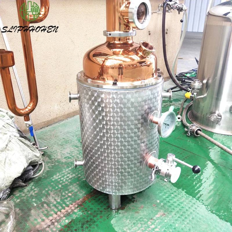 20л простое дистилляционное оборудование Бар Виски пивоваренное все TP2 красная
