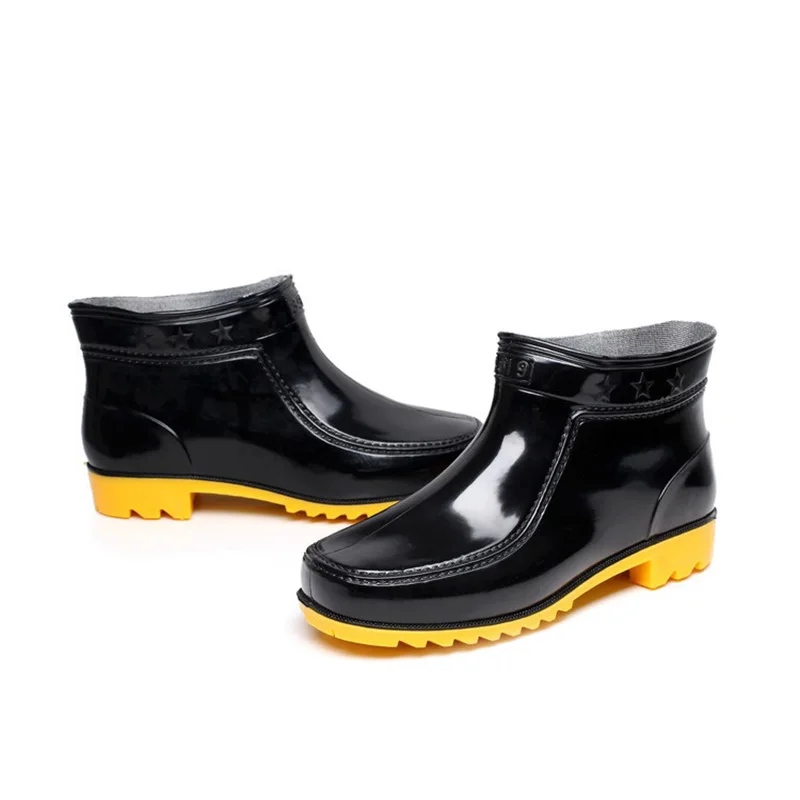 Сапоги Aleafalling мужские модные садовые на платформе до щиколотки