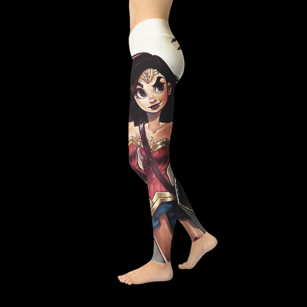 Летние быстросохнущие леггинсы с рисунком для подтяжки ягодиц 2019|Легинсы| |