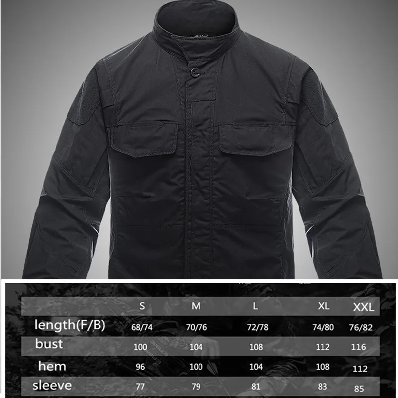 Куртка мужская тактическая камуфляжная дышащая многофункциональная с защитой