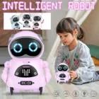 Речевой диалог, чувствительный многофункциональный музыкальный умный мини-робот из сплава, детская игрушка-робот, речевой диалог, чувствительный многофункциональный музыкальный