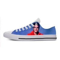 2019 hot cool fashion high quality funny sneakers handiness casual shoes 3d printed for men women pop rock elvis aaron presley
