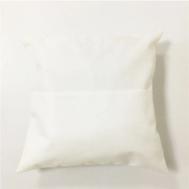 Сублимационная пустая карманная наволочка сплошной цвет сделай сам