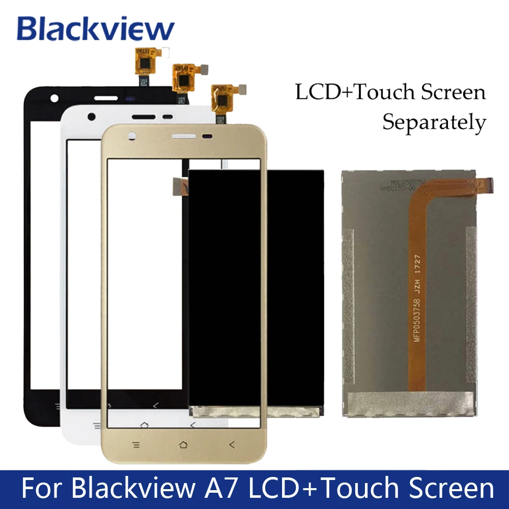 Высокое Качество 5 0 &quotдля Blackview A7/A7 Pro ЖК дисплей + сенсорный экран дигитайзер для