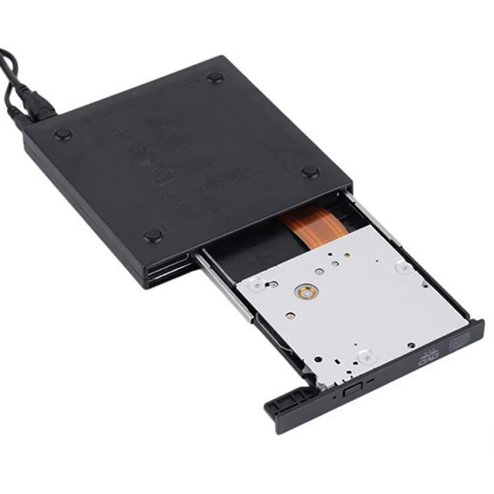 USB 2,0 компактный Пишущий привод/горелка/реписатель/CD rom Внешний DVD привод для ПК ноутбука