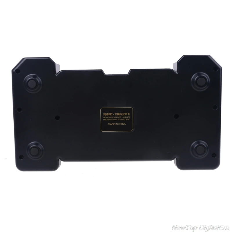 

USB Rechargeble Bluetooth Audio Mixer Headset Microphone Webcast Live Streaming Sound Card for Recording Karaoke Singing M26 21