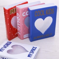 3 inch photo album cartoon cute picture storage frame 64 sheets insert page album children lovers wedding memory diy book gifts