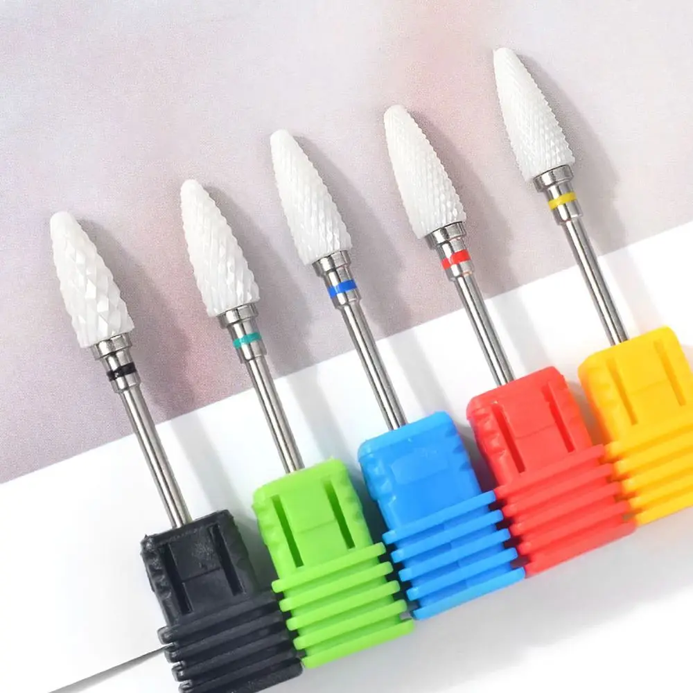 

Ceramic Nail Drill Bit for Electric Manicure Drills Machine Milling Cutter Nail Files Pedicure Nail Art Equipment Accessories