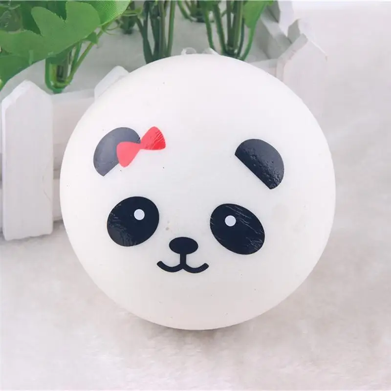 4 шт. супер милый мягкий медленно поднимающийся слон панда хлеб булочка сжимает