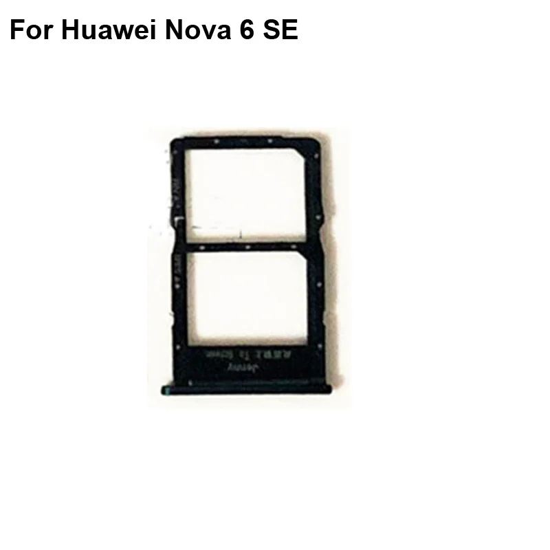 

Для Huawei Nova 6 SE Новый протестированный держатель для sim-карты лоток Слот для карт для Huawei Nova6 SE держатель для sim-карты Замена 6se