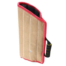 With Handle Stable Training Practical Safety Chewing Jute Interactive Play Arm Protection Dog Bite Sleeve Durable Young Pet