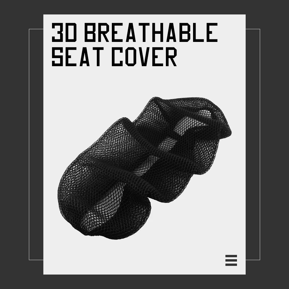 

for SUZUKI DL650 V-STROM DL 650 Motorcycle Seat Cushion Cover Net 3D Mesh Protector Insulation Cushion Cover Heat shield cover