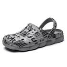 Мужские сандалии 2022, женские мюли, летняя Нескользящая новая обувь с отверстиями, клоги, женские и мужские пляжные сандалии на плоской подошве