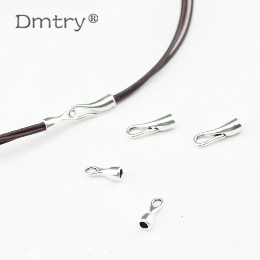 Dmпопробуйте 10 Набор старинных серебряных изделий оптовая продажа 3 мм отверстия