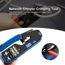 Crimping Cable Stripper Crimper Network Tools Clamp 8P/6P Pliers Multifunctional Crimp Clip Network Cable Stripping Plier Tool