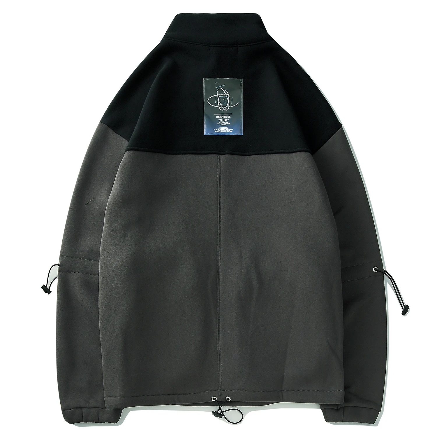 Aelfric Eden хип хоп пэтчворк на молнии с карманами Толстые мужские толстовки осень 2019