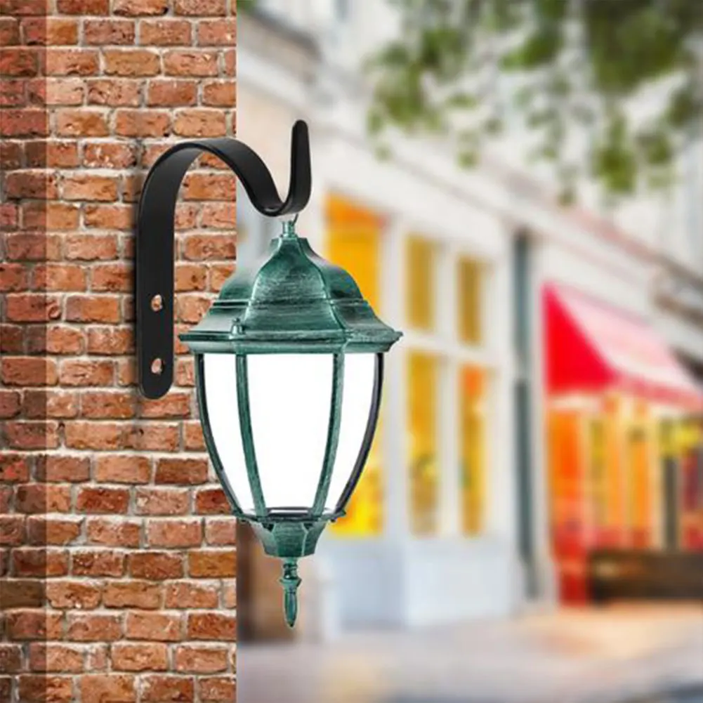 

Hanging Basket Bracket Plant Hooks Heavy Duty Wall Hooks for Planter Lantern