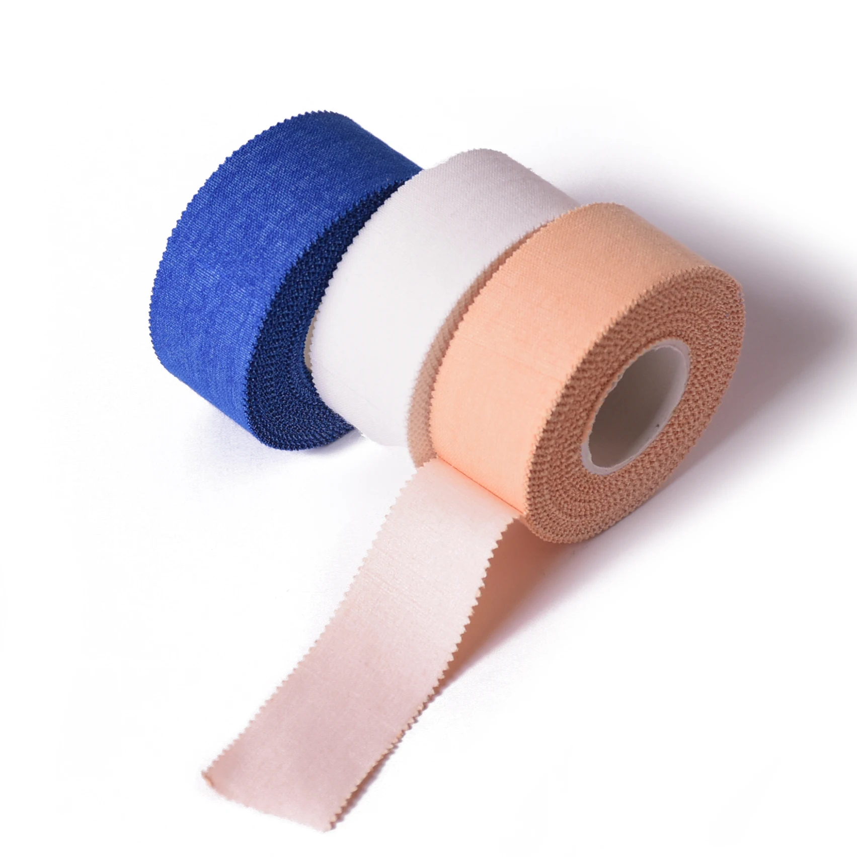 Эластичная хлопковая рулонная клейкая Атлетическая лента для защиты от травм