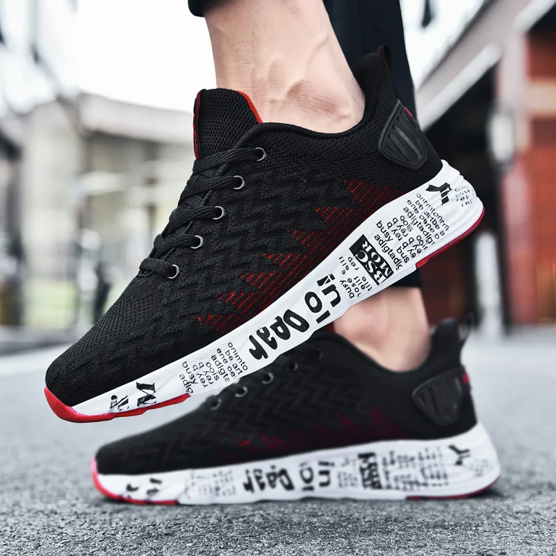 

Men's Summer Sneakers Mens Casual Shoes Slip On Fashion Men Sneakers Mesh Sport Hot Sale Male Causal Fashionable Sports 2020