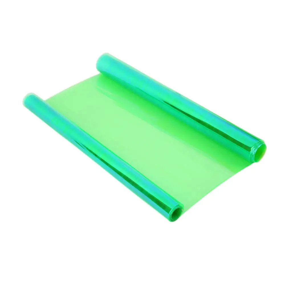 

Car Vehicle Headlight Sticker Shiny Bright Style Fashionable Changed Colors Taillight Translucent Film Sticker 120*30cm