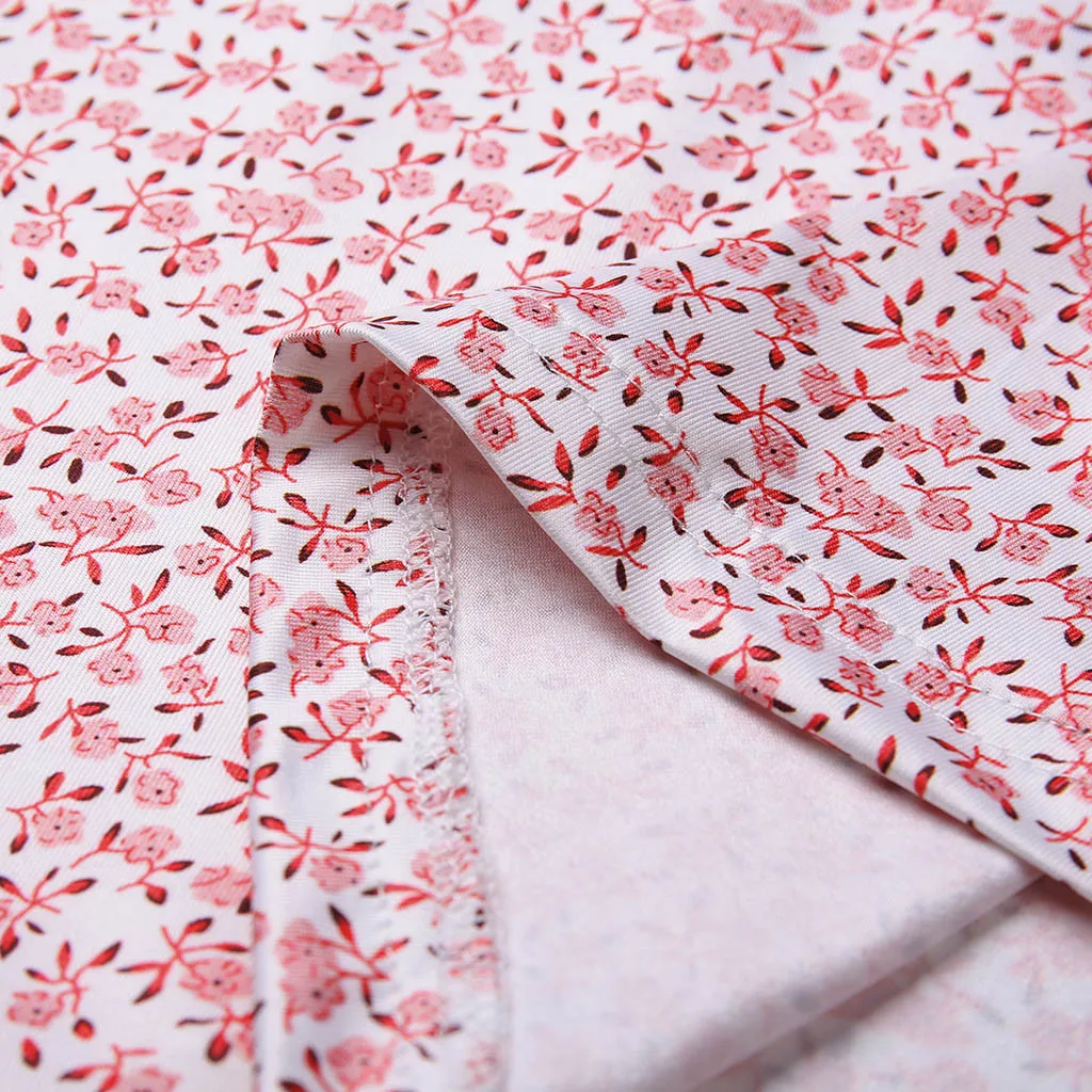 Сексуальное летнее платье женская Цветочный принт мини платья а силуэта с v