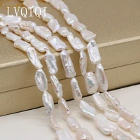 natural freshwater pearl beads white baroque irregular loose pearls for jewelry making diy necklace bracelet earring accessories