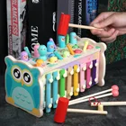 Деревянный многофункциональный хомяк, игрушка для маленьких детей, умная детская игрушка, детский подарок