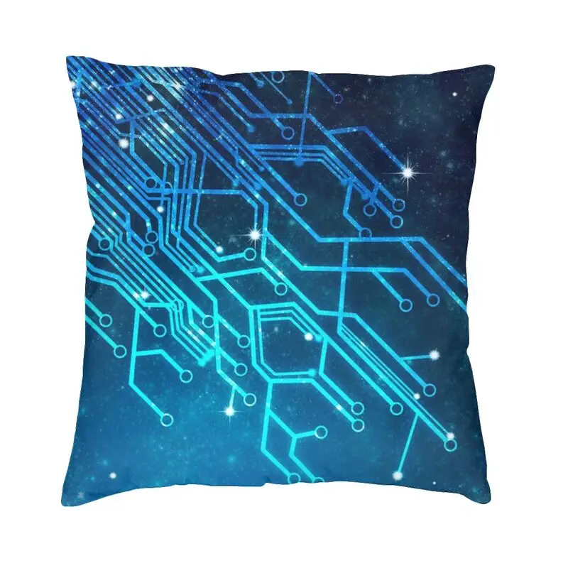 Роскошная электронная плата Векторный диван компьютер технология микросхем