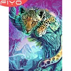 Алмазная вышивка леопардовой расцветки с животными набор для хобби картина Стразы мозаика 5D DIY искусство настенный Декор