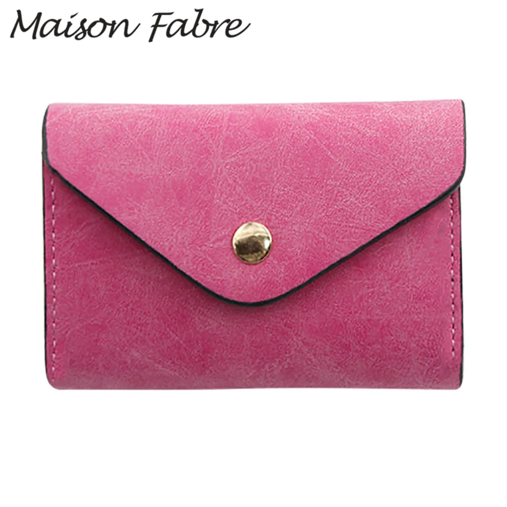 Мужская и женская винтажная кожаная сумка кошелек с отделением для карт