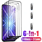 Закаленное стекло 6 в 1 для Huawei Honor 9X 9A 9C 9S Xonor 9 Lite X C