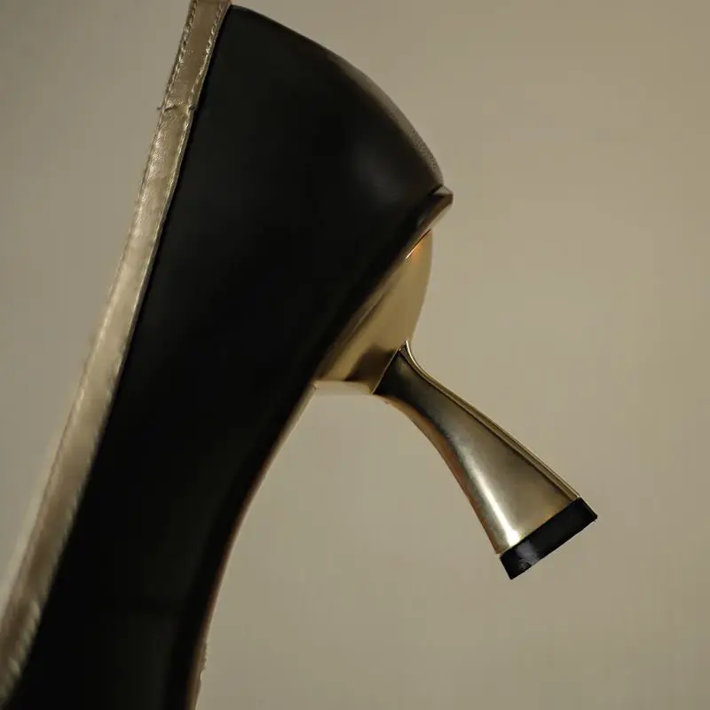 

ALLBITEFO natural soft genuine leather high heel shoes women pumps fashion leisure women heels shoes club party wedding shoes
