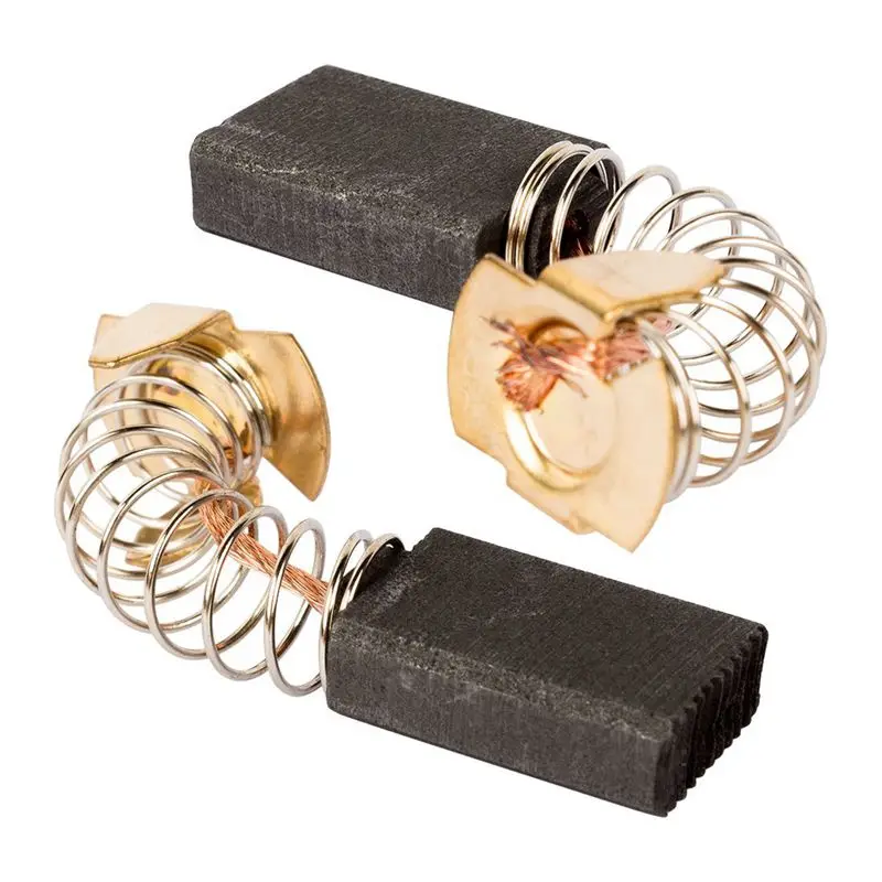 Щетка двигателя из углеродистой + нержавеющей стали 16 мм x 11 5 мм-2 шт. | Инструменты