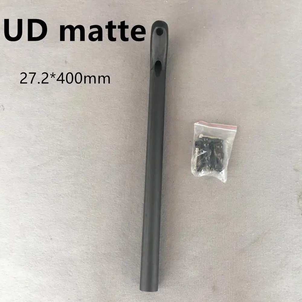 Бесплатная доставка подседельный штырь из углеродного волокна для велосипеда