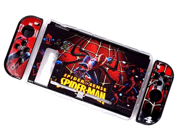 10 Защитный чехол для пульта Spiderman Marios для пульта, чехол для переключателя NS Shell, защитный чехол для консоли Nintendo Switch, защитные аксессуары - Цвет: 10