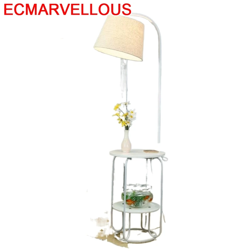 Скандинавский стенд современный Lampara Pie стоящий для гостиной Lampada Da Terra светильник