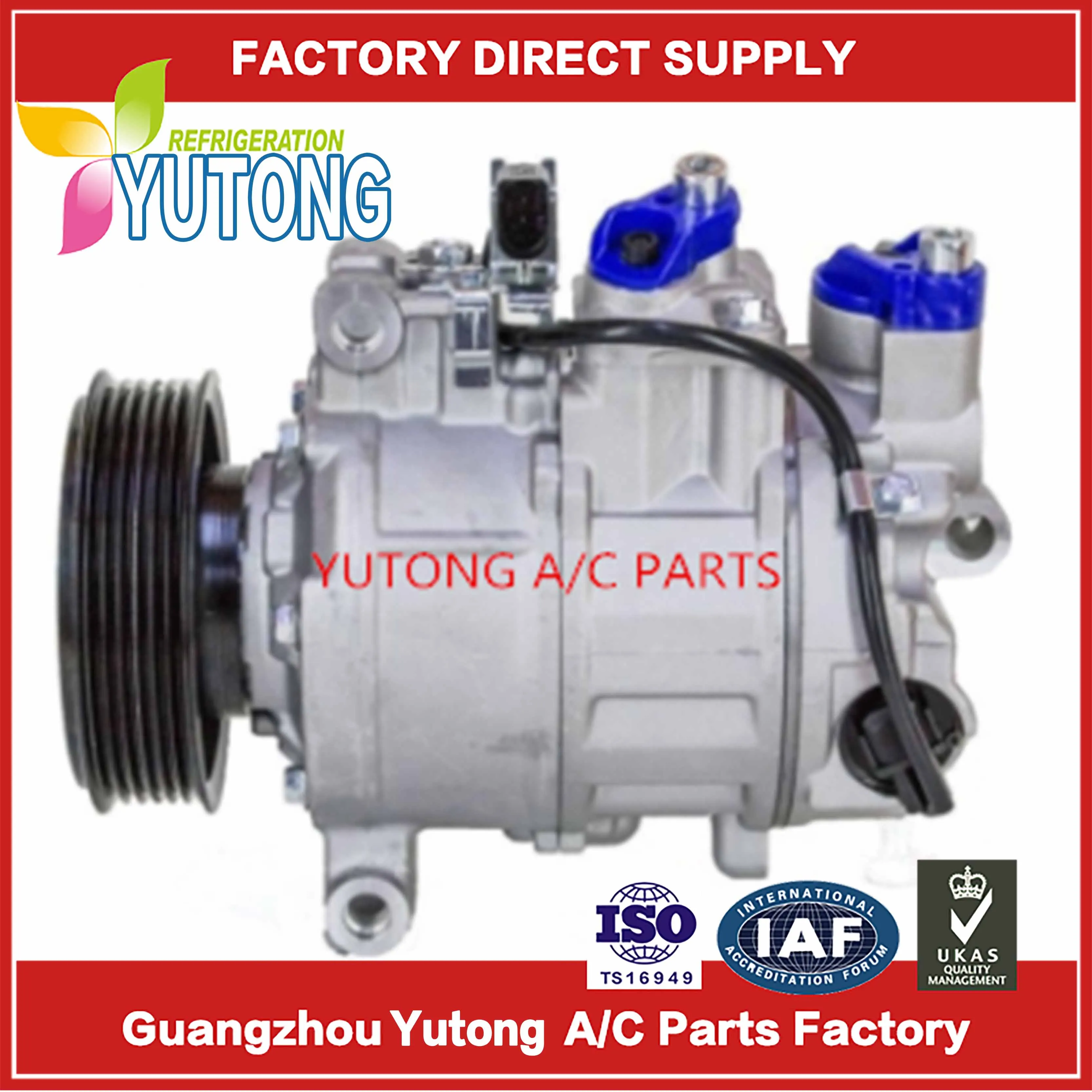 

7SEU17C AC Compressor For Audi VW 7L6820803F 7L6820803J 7L6820803K 7P0820803D 3D0820803H 447190-9080 447190-7581 447190-8950