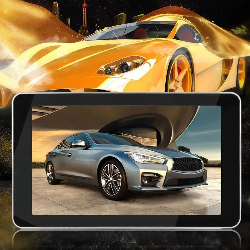 Универсальный 9 дюймов 12 В Автомобильный подголовник монитор цифровой цветной ЖК