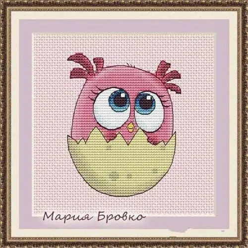 

Набор для вышивки крестиком tt, веер выдувает веера, рукоделие для вышивки крестиком 14 карат, Детская сова