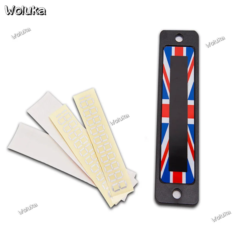 Британская ветровая парковочная карточка с номером телефона модная трендовая