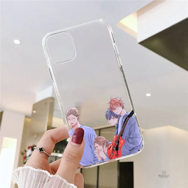

Japan Anime Given Phone Case Transparent for iPhone 11 12 mini pro XS MAX 8 7 6 6S Plus X 5S SE 2020 XR